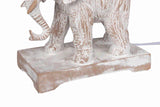 Polysine Elefant Desktop -Lampe 38x38x64 cm