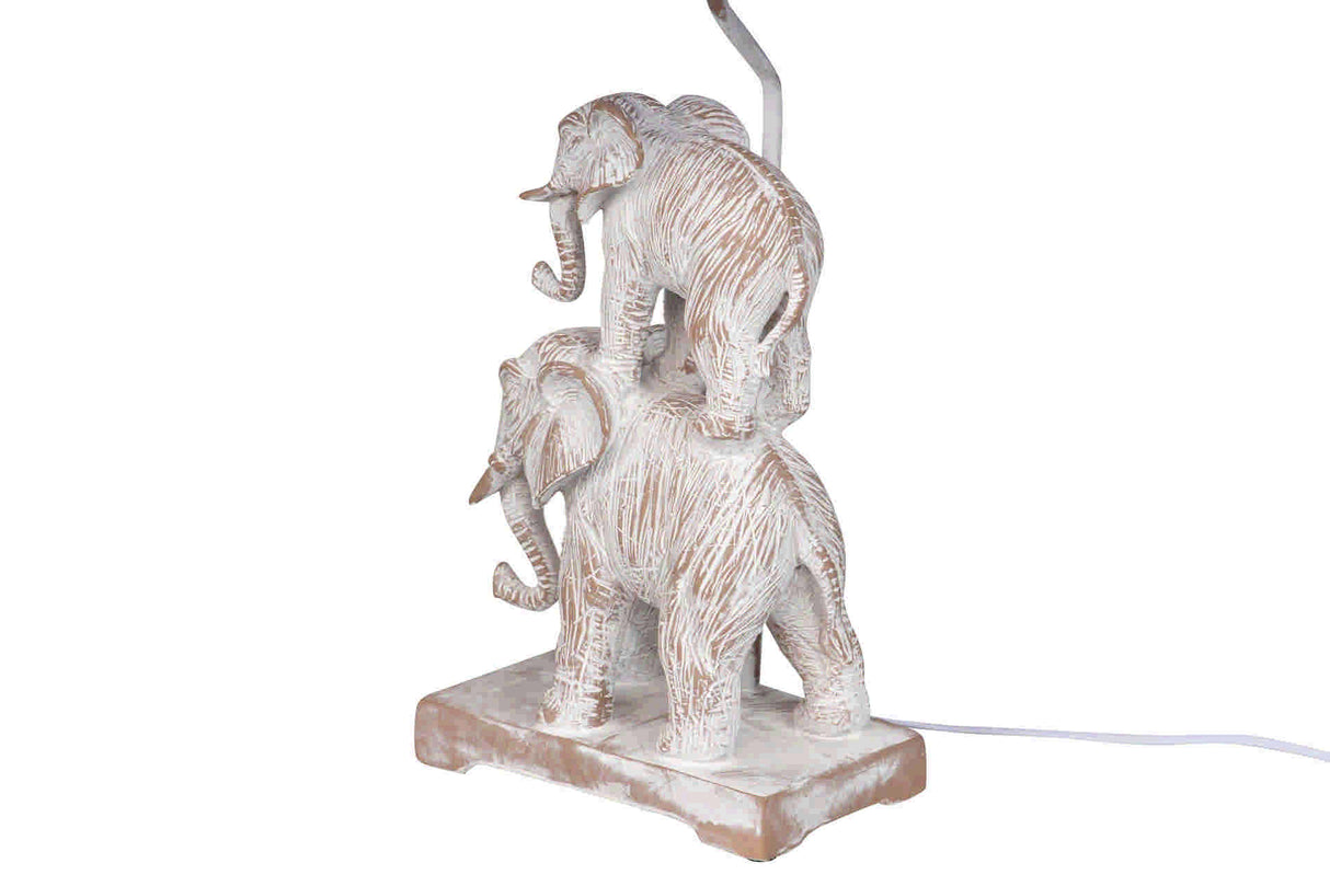 Polysine Elefant Desktop -Lampe 38x38x64 cm