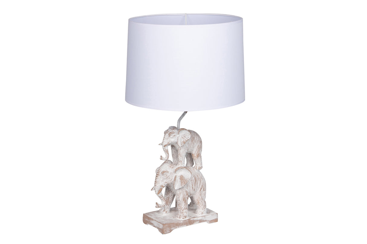 Polysine Elefant Desktop -Lampe 38x38x64 cm