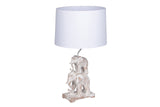 Polysine Elefant Desktop -Lampe 38x38x64 cm