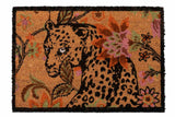 Leopardo 60x2x40 cm Non -Slip Felpudo