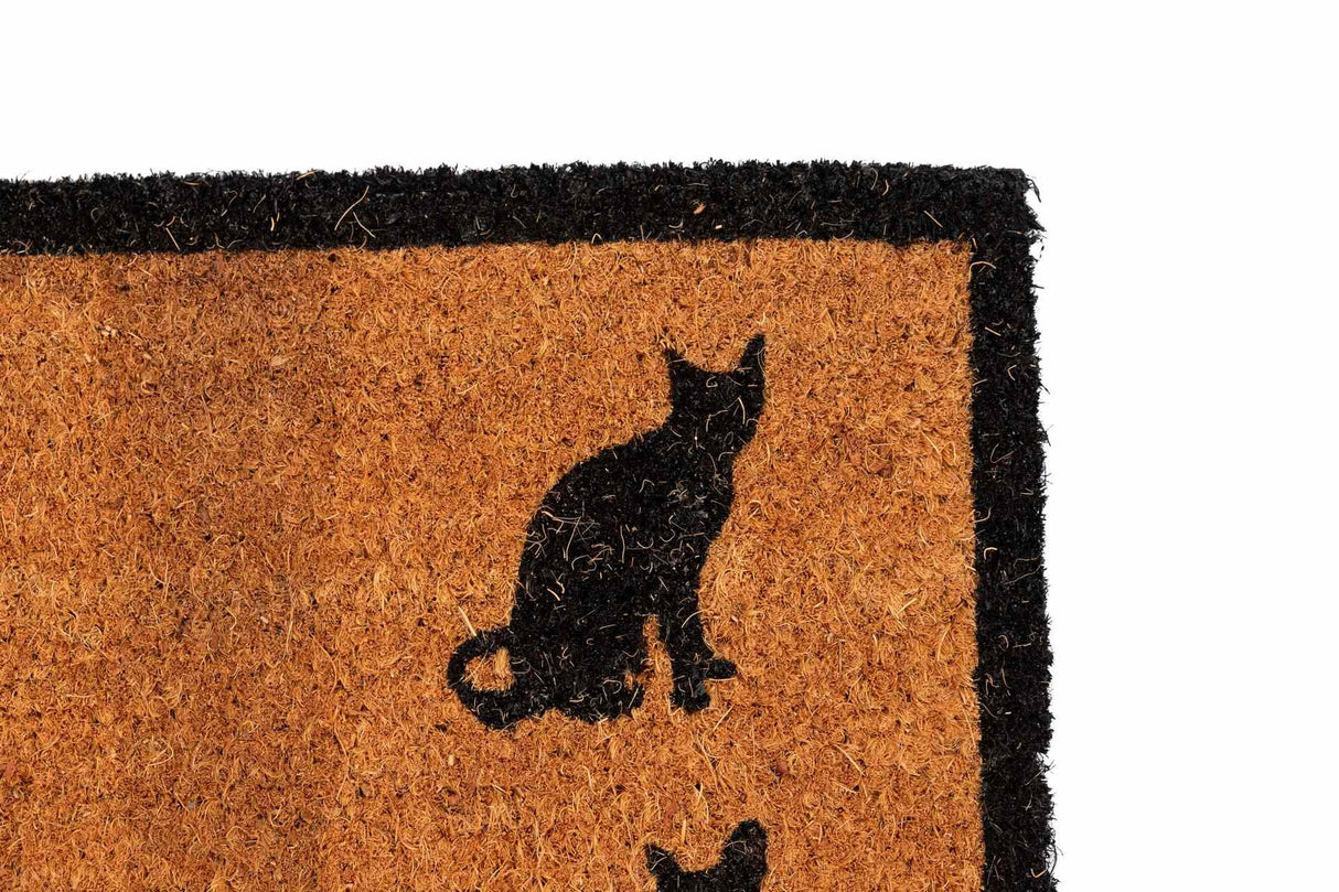 Felpududo non-slip coco chats 60x2x40 cm