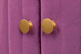 Velvet-Morado-Dorado Searcher 120x48x85 cm