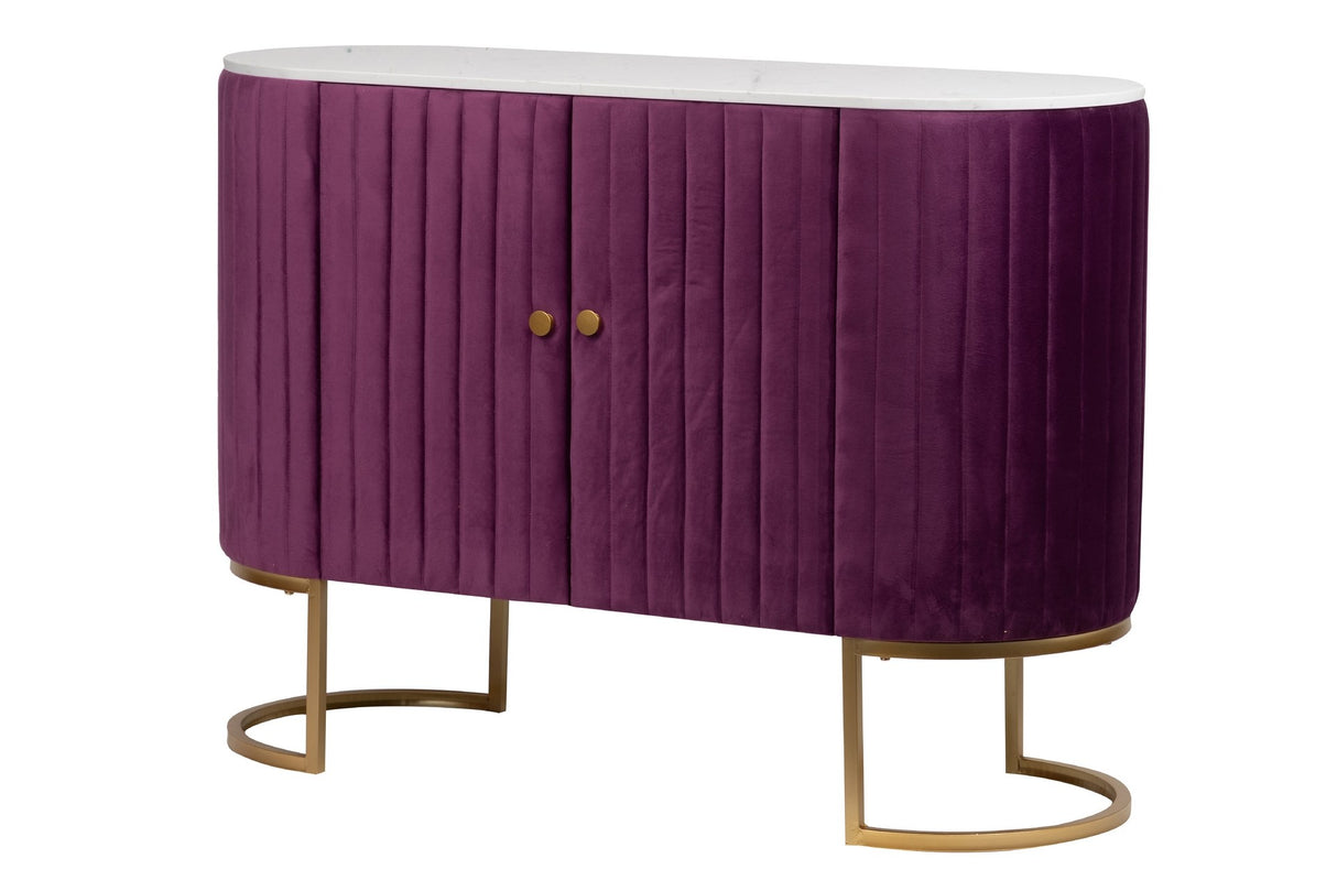 Velvet-Morado-Dorado Searcher 120x48x85 cm