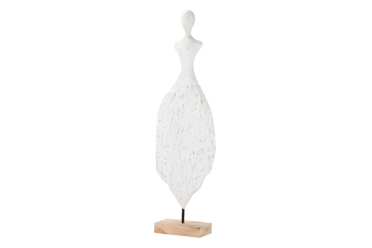 Figur Mal Metal Holz 21x9x67 cm