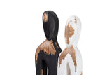 Figura metallo mango metallo 22x9x46 cm