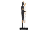 Figur Metall Metal Mangue 14x9x49 cm