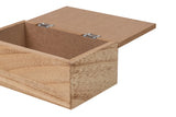 CAJA MADERA TALLADA NATURAL 17x10x7 CM