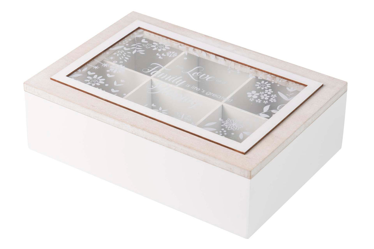 CAJA ARBOL NATURAL BLANCO 26x8x18 CM