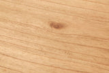 Console en bois naturel naturel 2 tiroirs 90x30x80 cm