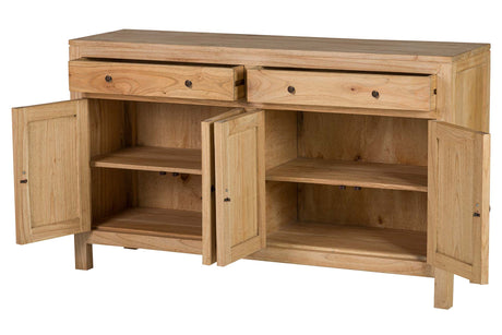 Natural Mindi Wood Searher 140x40x82 cm