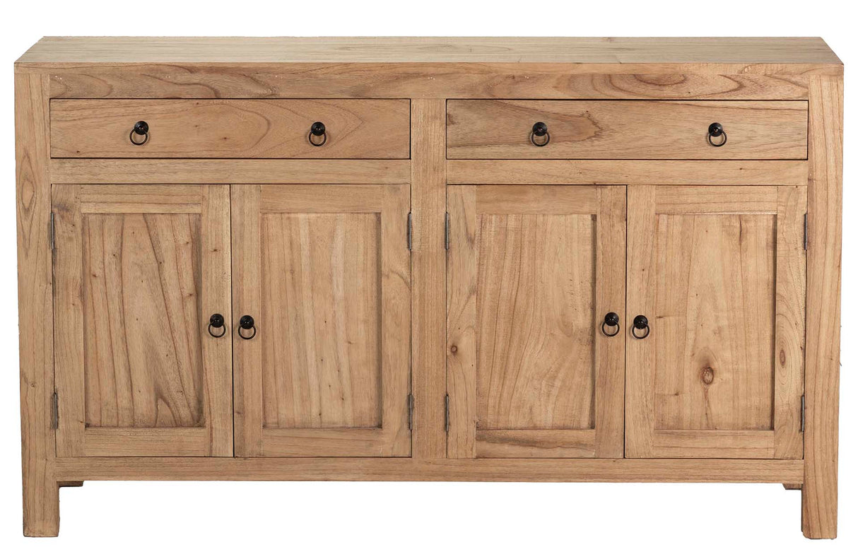 APARADOR MADERA MINDI NATURAL 140x40x82 CM