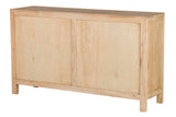 APARADOR MADERA MINDI NATURAL 140x40x82 CM