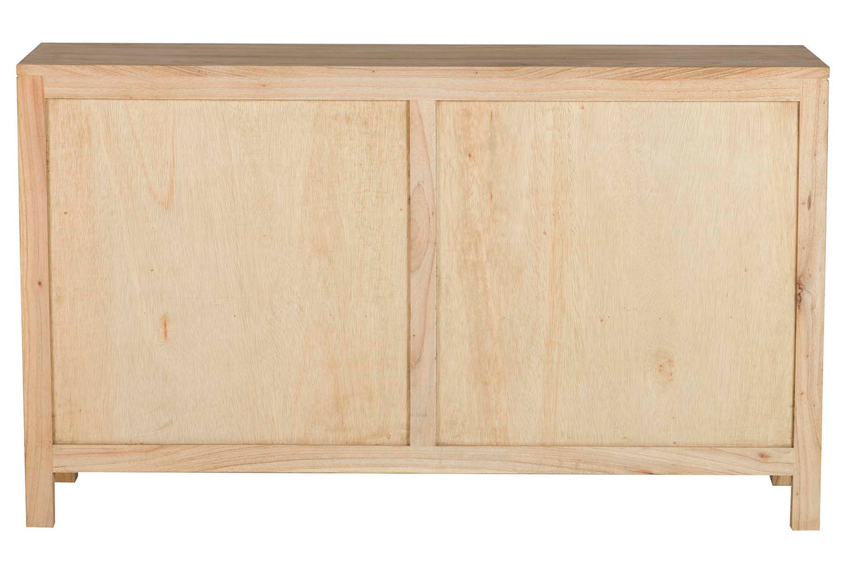 APARADOR MADERA MINDI NATURAL 140x40x82 CM