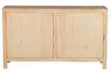 APARADOR MADERA MINDI NATURAL 140x40x82 CM