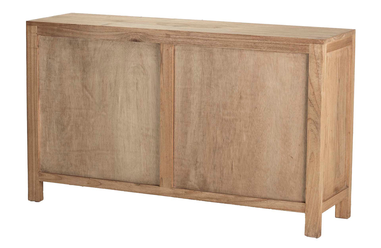 APARADOR MADERA MINDI NATURAL 140x40x82 CM