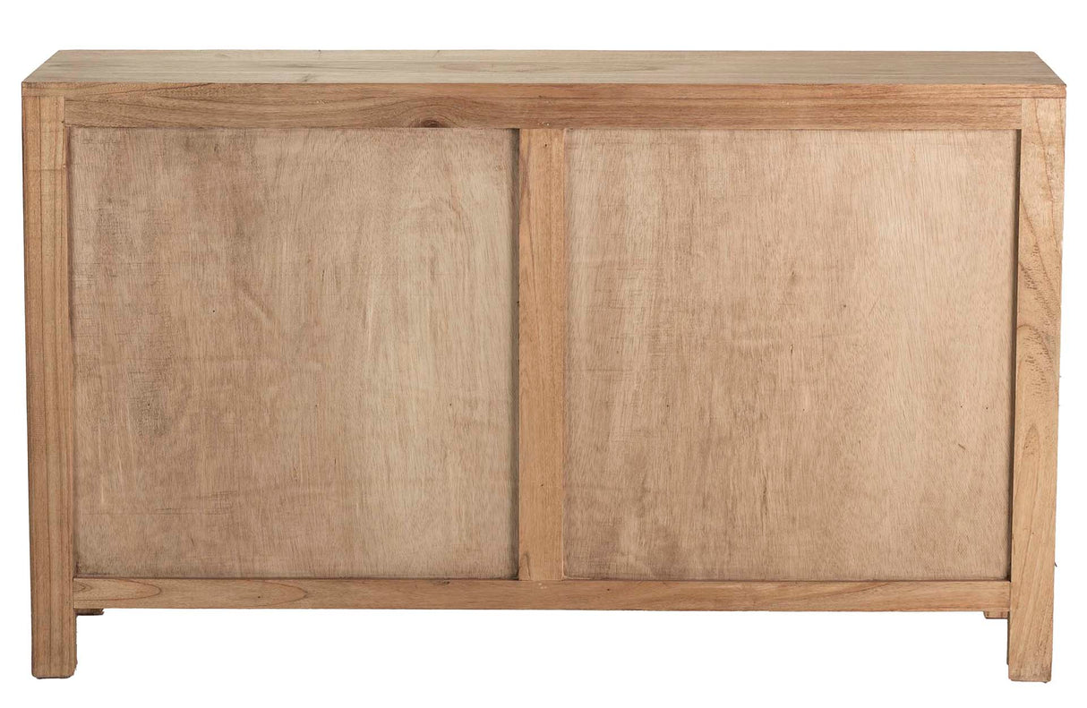 APARADOR MADERA MINDI NATURAL 140x40x82 CM