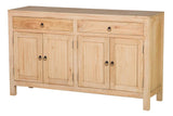 APARADOR MADERA MINDI NATURAL 140x40x82 CM