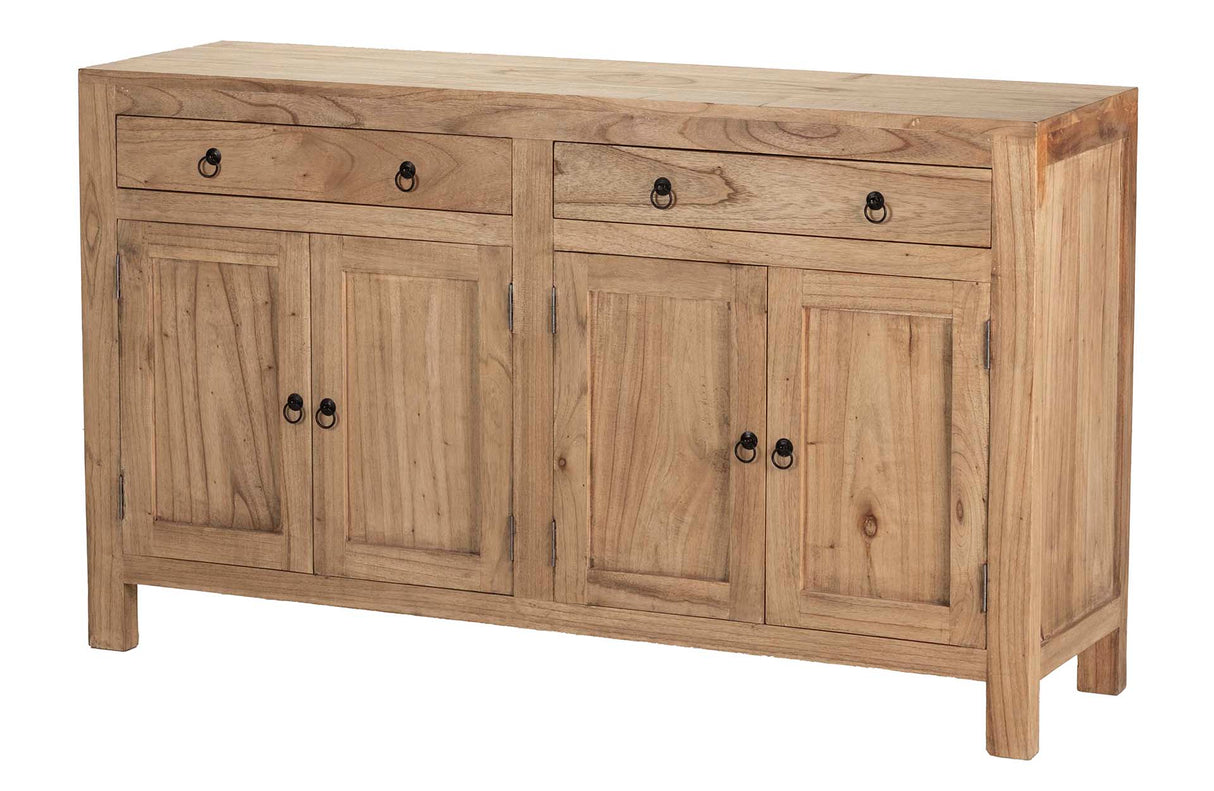 APARADOR MADERA MINDI NATURAL 140x40x82 CM