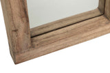 ESPEJO VENTANA MADERA MINDI NATURAL 86x4x130 CM