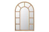 ESPEJO VENTANA MADERA MINDI NATURAL 86x4x130 CM