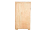 CABINET MADERA MINDI NATURAL 100x40x185 CM