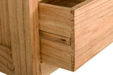 LIBRERO MADERA MINDI NATURAL 100x40x185 CM