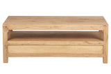 MESA DE CENTRO MADERA MINDI MARRON 120x60x45 CM