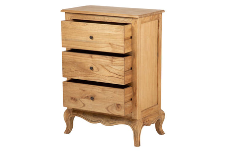 SINFONIER 3 CAJONES MADERA MINDI 70x40x100 CM