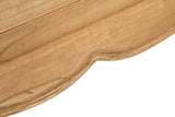 COMODA 3 CAJONES MADERA MINDI MARRON 90x40x85 CM