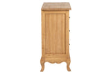 COMODA 3 CAJONES MADERA MINDI MARRON 90x40x85 CM