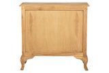 COMODA 3 CAJONES MADERA MINDI MARRON 90x40x85 CM