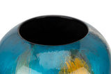 Vaso ceramico Lacca astratta 18x18x32 cm