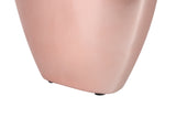 Vase en céramique laqué rose violet 27x12x38 cm