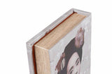 Set 2 Boxes Mirror Book 21x7x30 / 16x5x24 cm