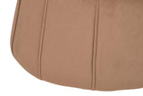 Puff Velvet Orange Morado 40x40x44 cm