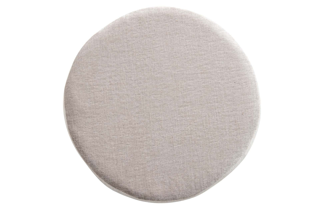 PUFF VELVET AZUL GRIS 40x40x43 CM