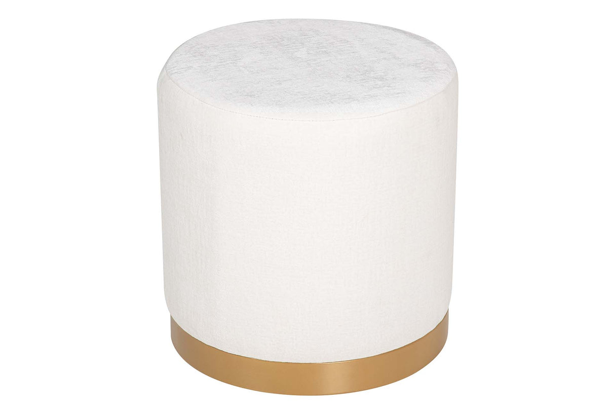 SET BUTACA Y PUFF VELVET 61x61x70 40x40x40 CM