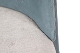 SET BUTACA Y PUFF VELVET 61x61x70 40x40x40 CM
