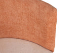 SET BUTACA Y PUFF VELVET 61x61x70 40x40x40 CM