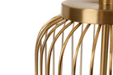 LÁMPARA SOBREMESA METAL DORADO 31x31x58 CM