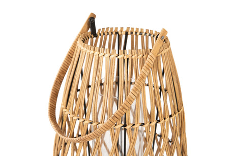 Bambu-Metal Natural 25x25x34 cm