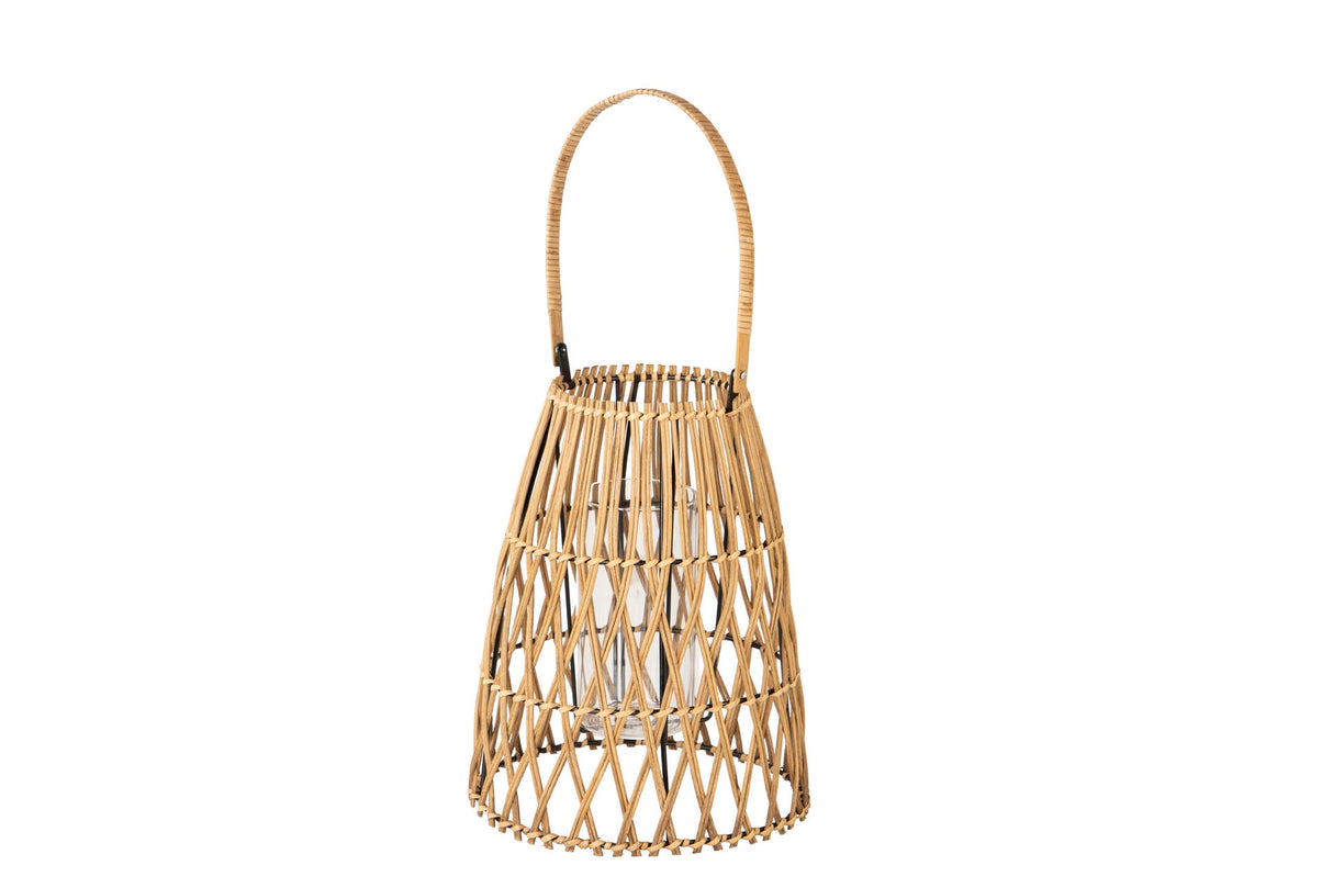 Bambu-Metal Natural 25x25x34 cm