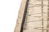 Bambu-lino-lino natural 33x33x39.5 cm