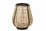 FAROL BAMBU-LINO NATURAL-NEGRO 33x33x39,5 CM