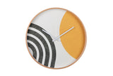 RELOJ PARED METAL BLANCO 40x4,5X40 CM