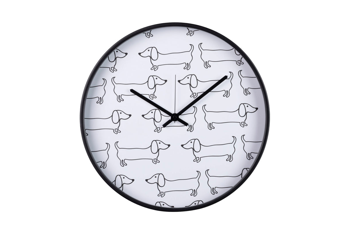 RELOJ PARED METAL NEGRO 40x4,5X40 CM