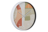 RELOJ PARED METAL BLANCO 40x4,5X40 CM