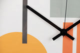 RELOJ PARED METAL MULTICOLOR 40x4,5X40 CM