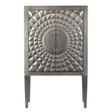 Kabinett High Silber 100x45x161 cm